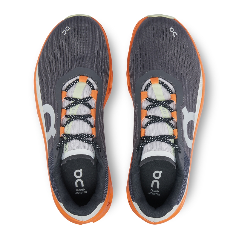 Chaussures Running Route On Cloudmonster Eclipse  Turmeric  Homme  | KDX-5664917