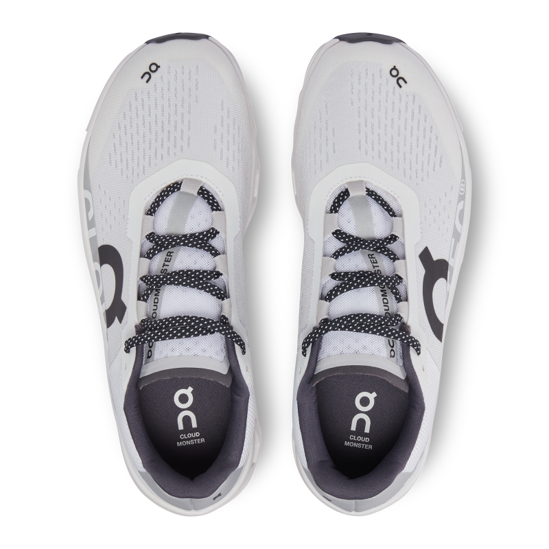 Chaussures Running Route On Cloudmonster Blanche  Homme  | YGA-2599699