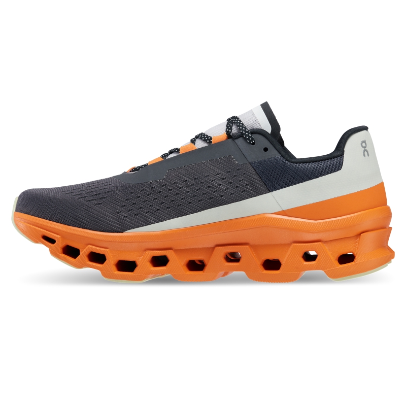 Chaussures Running Route On Cloudmonster Eclipse  Turmeric  Homme  | KDX-5664917