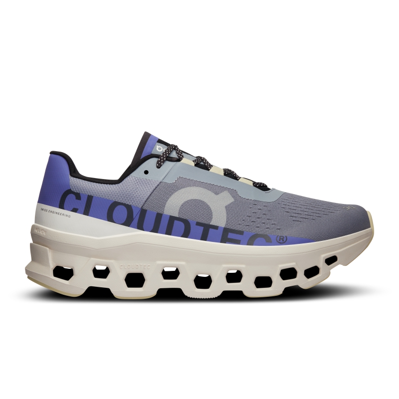 Chaussures Running Route On Cloudmonster Blanche  Homme  | BMM-6294463