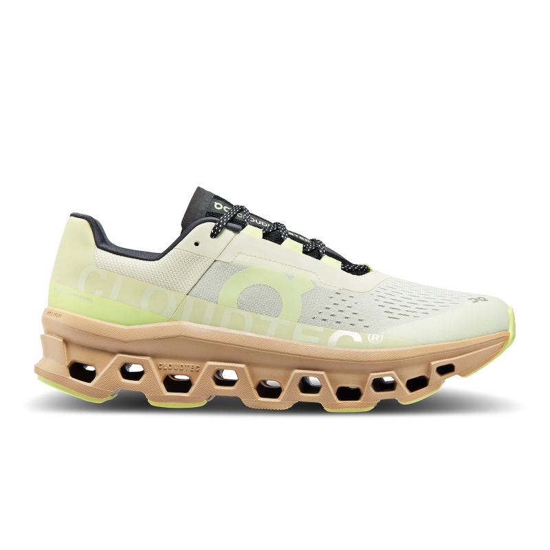 Chaussures Running Route On Cloudmonster Blanche  Homme  | XEP-2148176