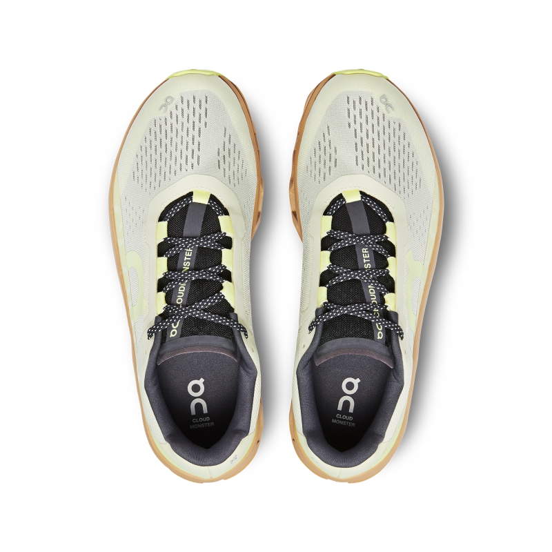 Chaussures Running Route On Cloudmonster Blanche  Homme  | XEP-2148176