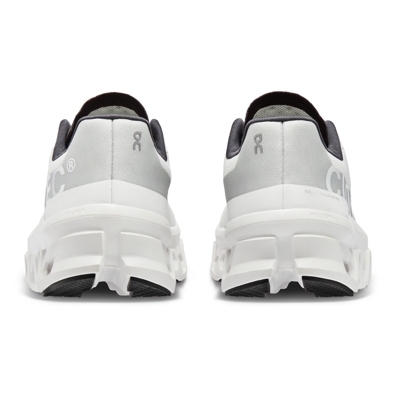 Chaussures Running Route On Cloudmonster Blanche Blanche  Homme  | UJV-6092361