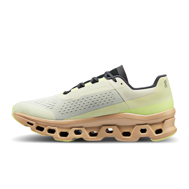 Chaussures Running Route On Cloudmonster Blanche  Homme  | XEP-2148176