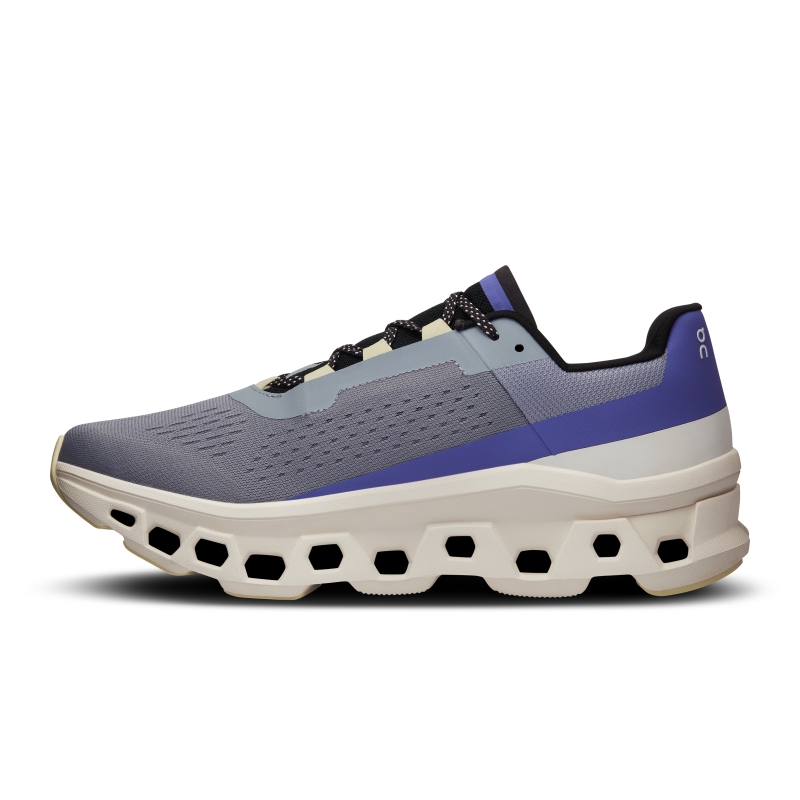 Chaussures Running Route On Cloudmonster Blanche  Homme  | BMM-6294463