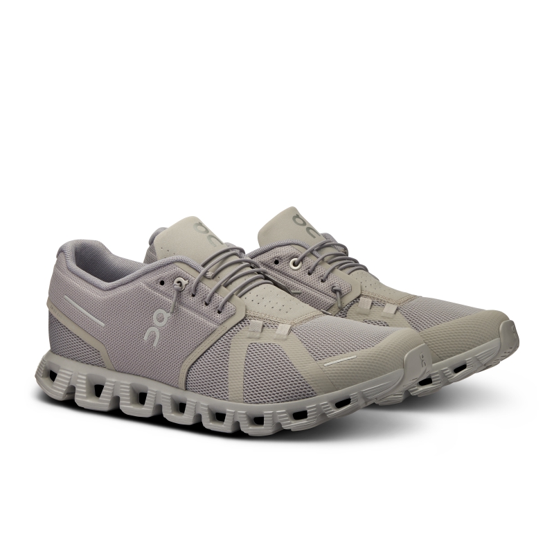 Chaussure Running On Cloud 5 Fog  Alloy  Homme  | TLG-0537675