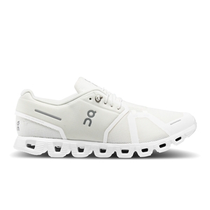 Chaussure Running On Cloud 5 Blanche Blanche  Homme  | HLS-8251678