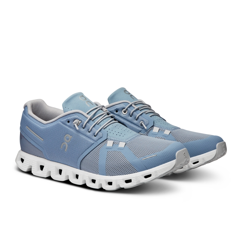 Chaussure Running On Cloud 5 Blanche  Homme  | LRQ-0674602