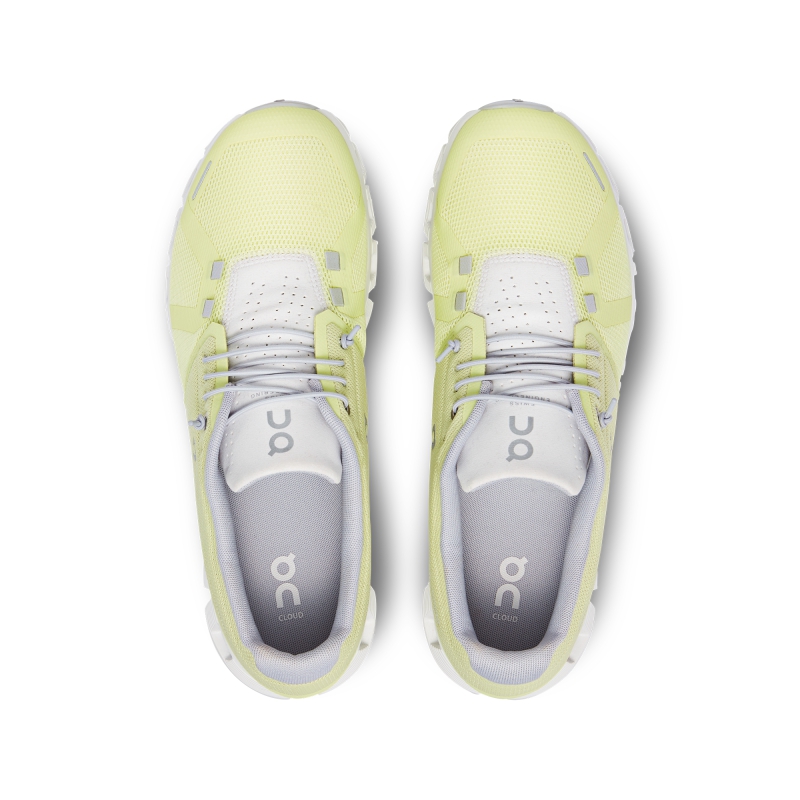 Chaussure Running On Cloud 5 Hay  Frost  Homme  | WEI-8168309