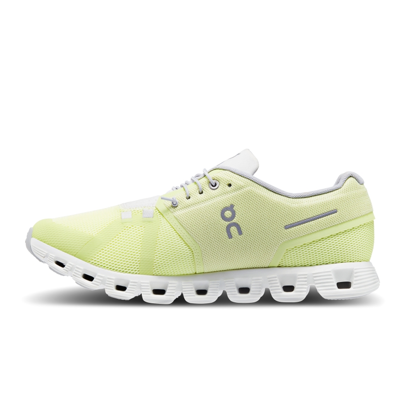 Chaussure Running On Cloud 5 Hay  Frost  Homme  | WEI-8168309