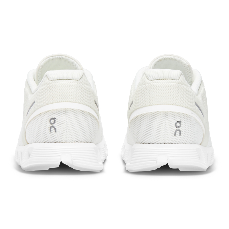 Chaussure Running On Cloud 5 Blanche Blanche  Homme  | HLS-8251678