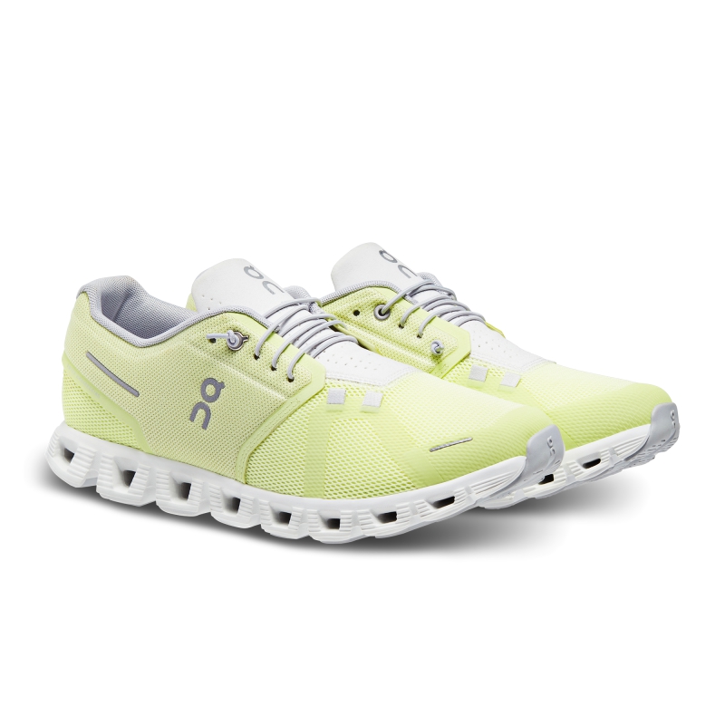 Chaussure Running On Cloud 5 Hay  Frost  Homme  | WEI-8168309