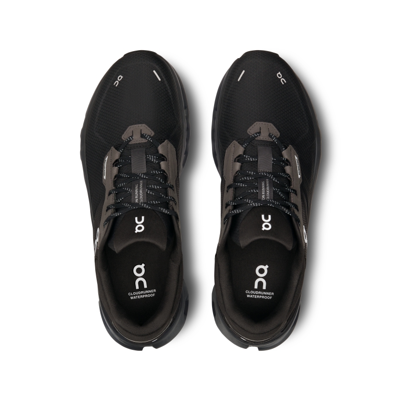 Chaussures Running Route On Cloudrunner 2 Waterproof Noir  Homme  | HXX-2109156