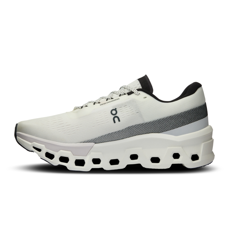 Chaussures Running Route On Cloudmonster 2 Undyed  Frost  Homme  | PUY-2391793