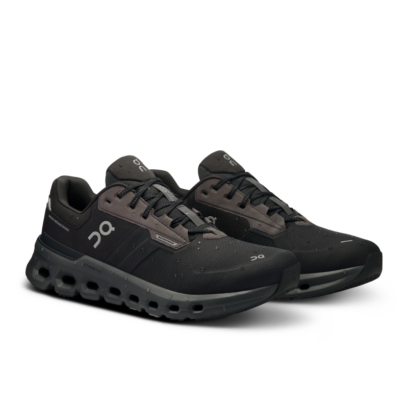 Chaussures Running Route On Cloudrunner 2 Waterproof Noir  Homme  | HXX-2109156