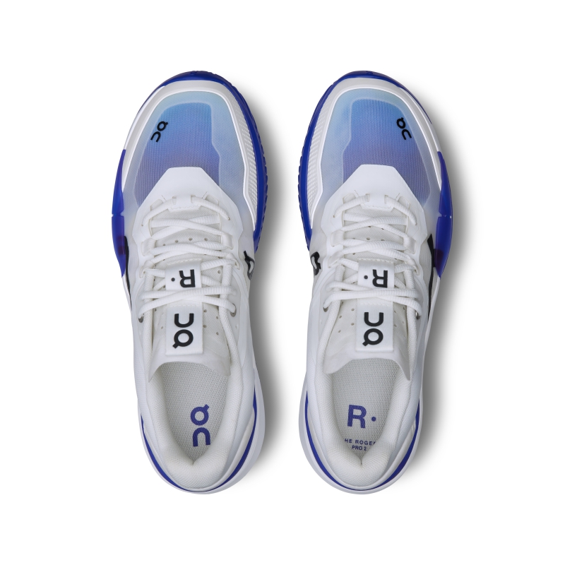 Chaussure Tennis On THE ROGER Pro 2 Blanche Indigo  Homme  | VXT-5853673