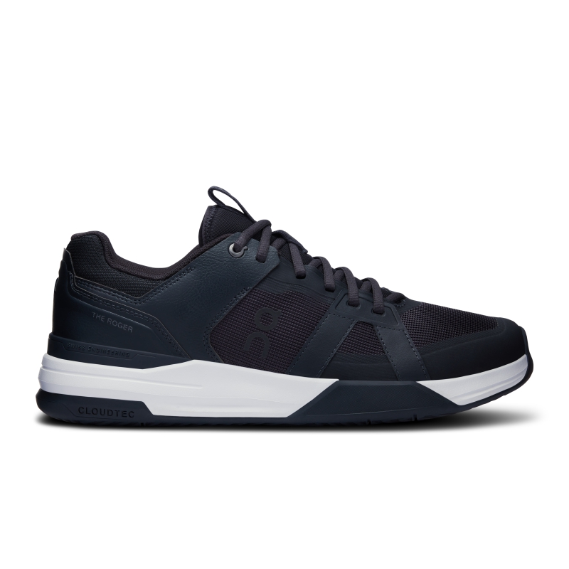 Chaussure Tennis On THE ROGER Clubhouse Pro Noir Blanche  Homme  | YTU-3987058