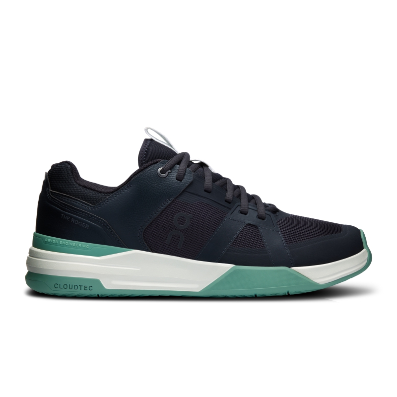 Chaussure Tennis On THE ROGER Clubhouse Pro Noir Vert  Homme  | DNI-4706028