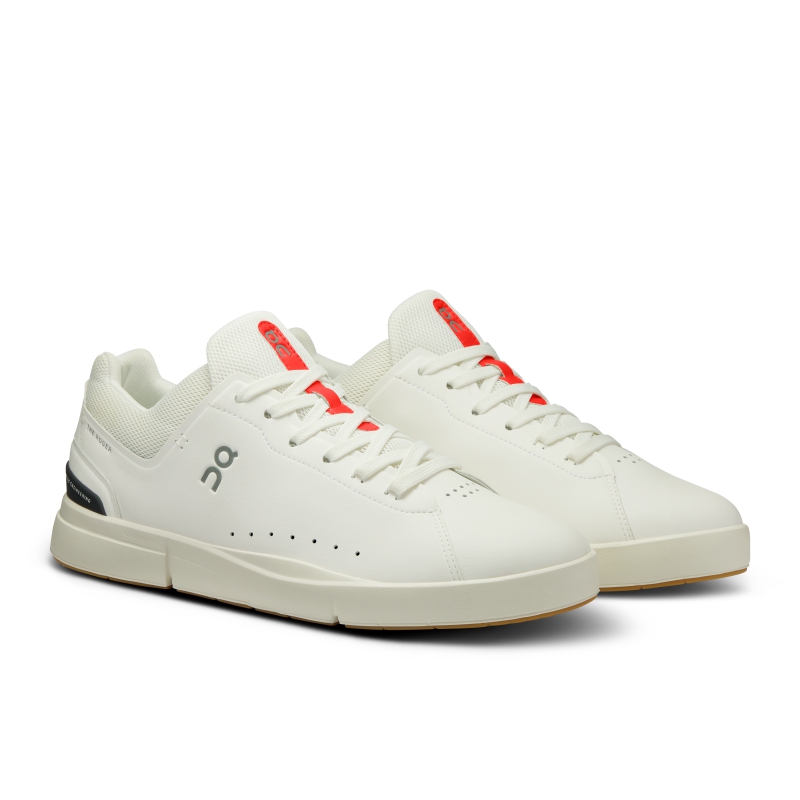 Basket On THE ROGER Advantage Blanche Marron  Homme  | XJS-5469458