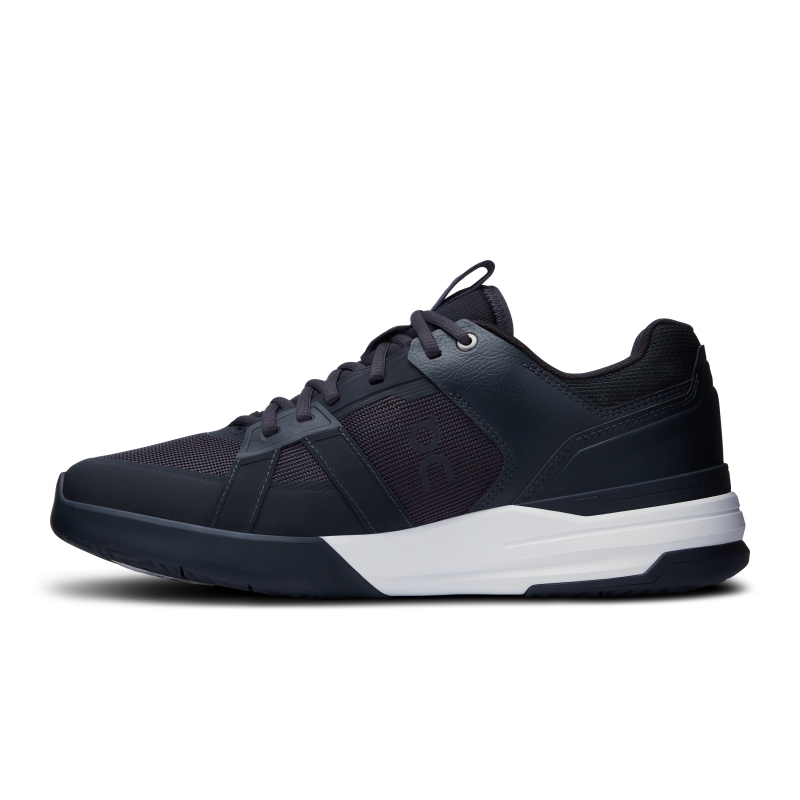 Chaussure Tennis On THE ROGER Clubhouse Pro Noir Blanche  Homme  | YTU-3987058