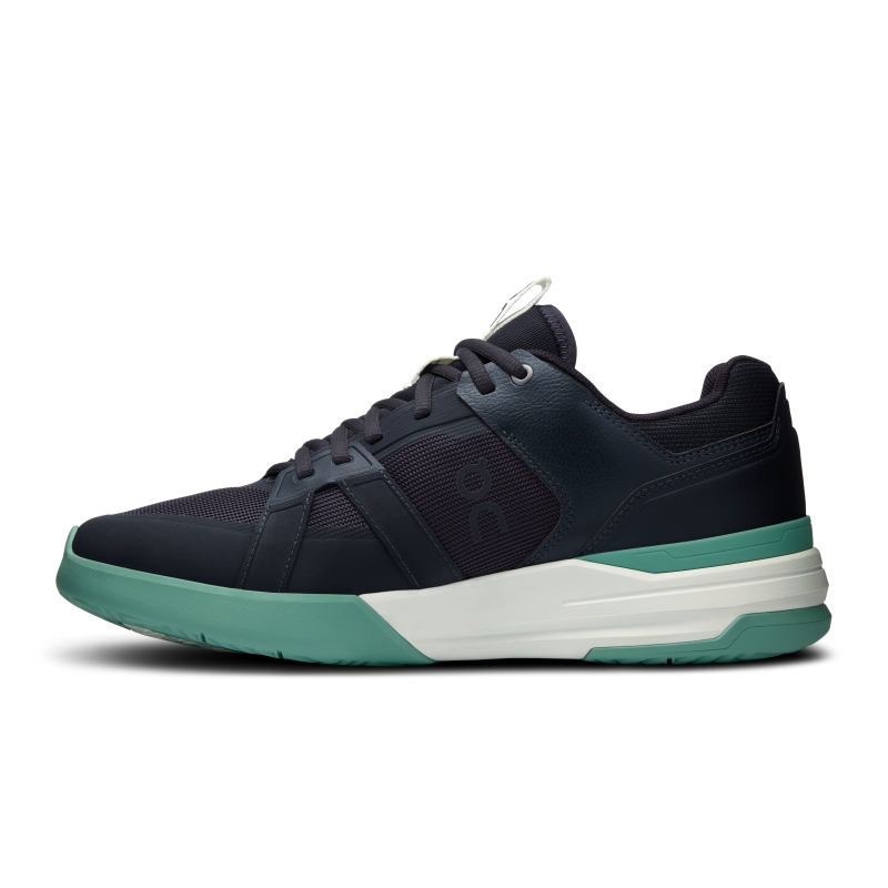 Chaussure Tennis On THE ROGER Clubhouse Pro Noir Vert  Homme  | DNI-4706028