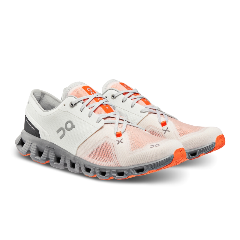 Chaussures Running Route On Cloud X 3 Blanche  Homme  | VFB-6135180