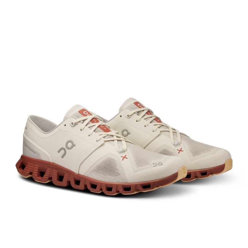 Chaussures Running Route On Cloud X 3 Ice  Auburn  Homme  | OEW-3477812