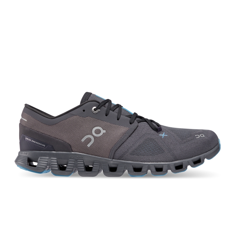 Chaussures Running Route On Cloud X 3 Eclipse  Magnet  Homme  | JOV-6711443