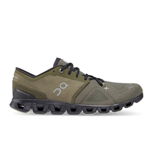 Chaussures Running Route On Cloud X 3 Vert Olive  Homme  | GJF-3562071