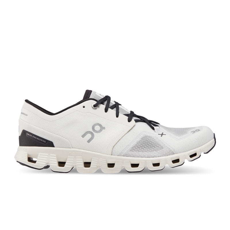 Chaussures Running Route On Cloud X 3 Blanche Noir  Homme  | IWD-8898815