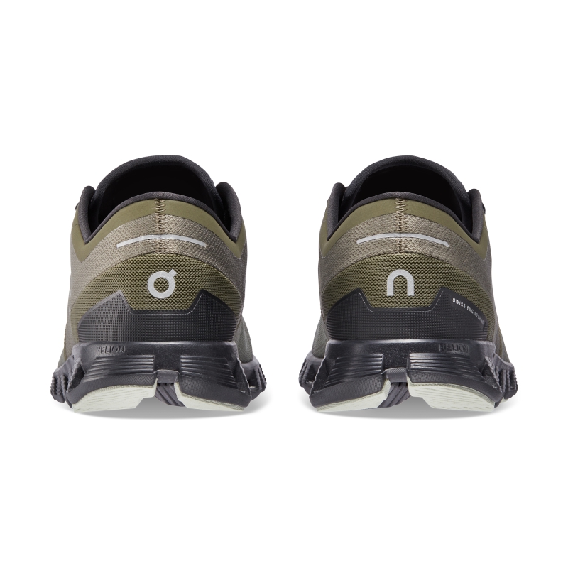 Chaussures Running Route On Cloud X 3 Vert Olive  Homme  | GJF-3562071