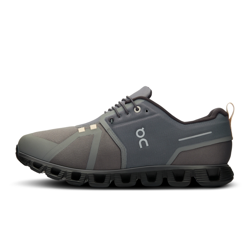 Chaussure Running On Cloud 5 Waterproof Asphalt  Magnet  Homme  | TXB-0513404