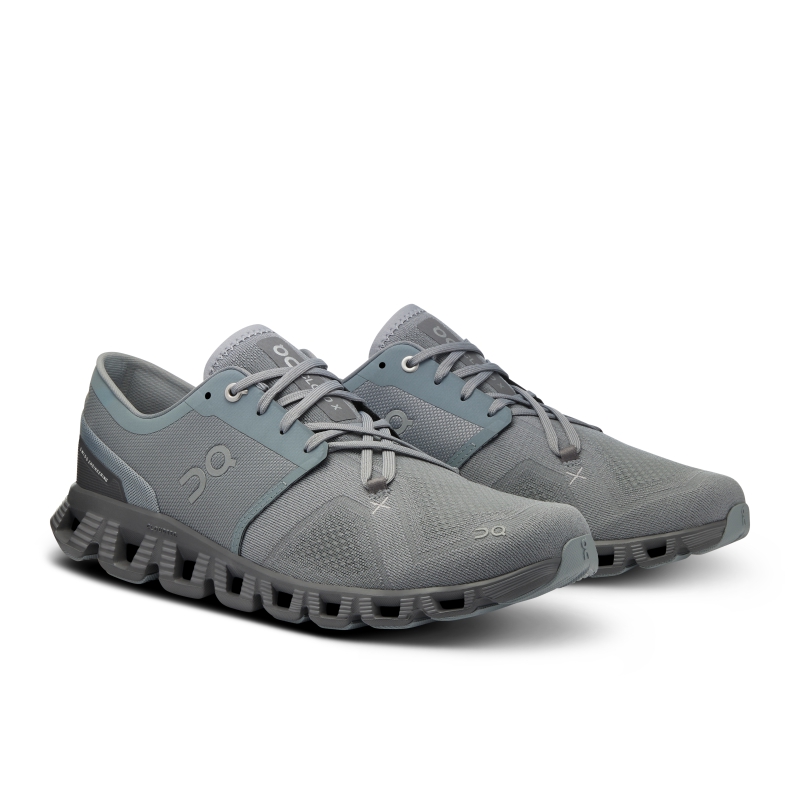 Chaussures Running Route On Cloud X 3 Blanche  Homme  | LWL-1286933