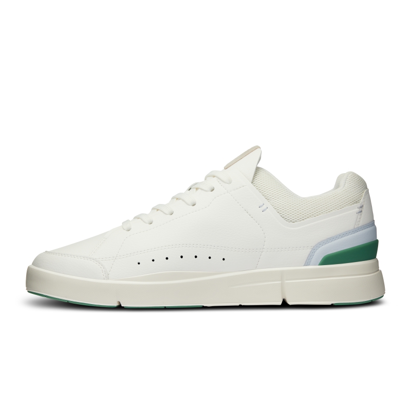 Basket On THE ROGER Centre Court Blanche Vert  Homme  | QPD-8827977