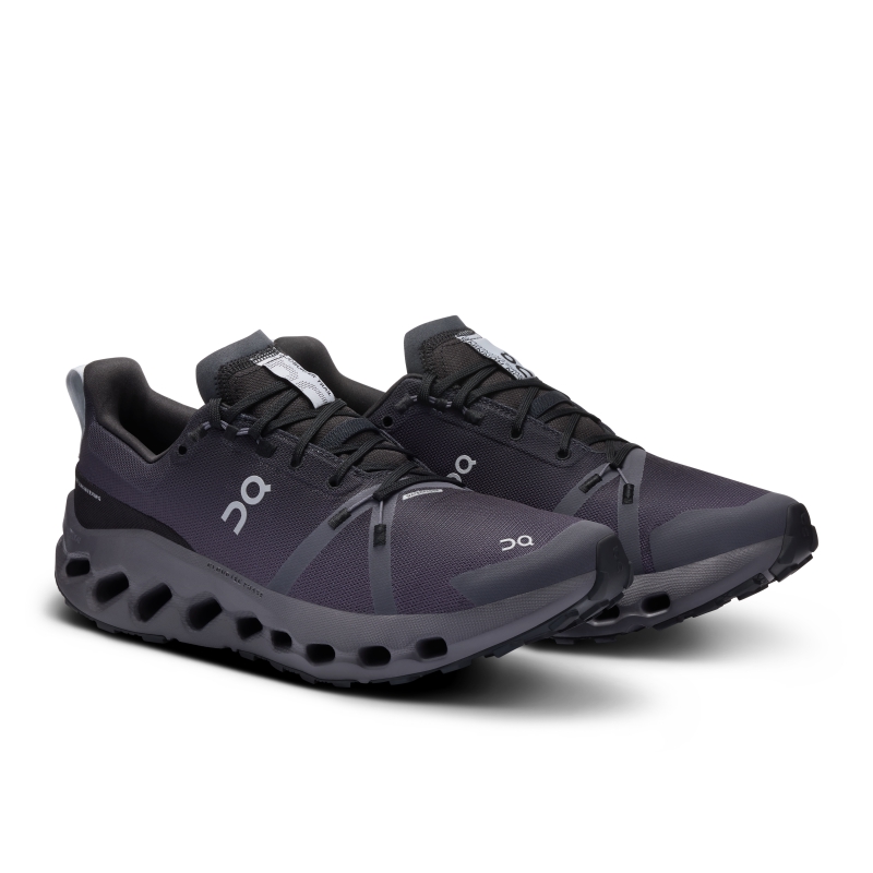 Chaussure Trail Running On Cloudsurfer Waterproof Noir  Homme  | BXI-2738197