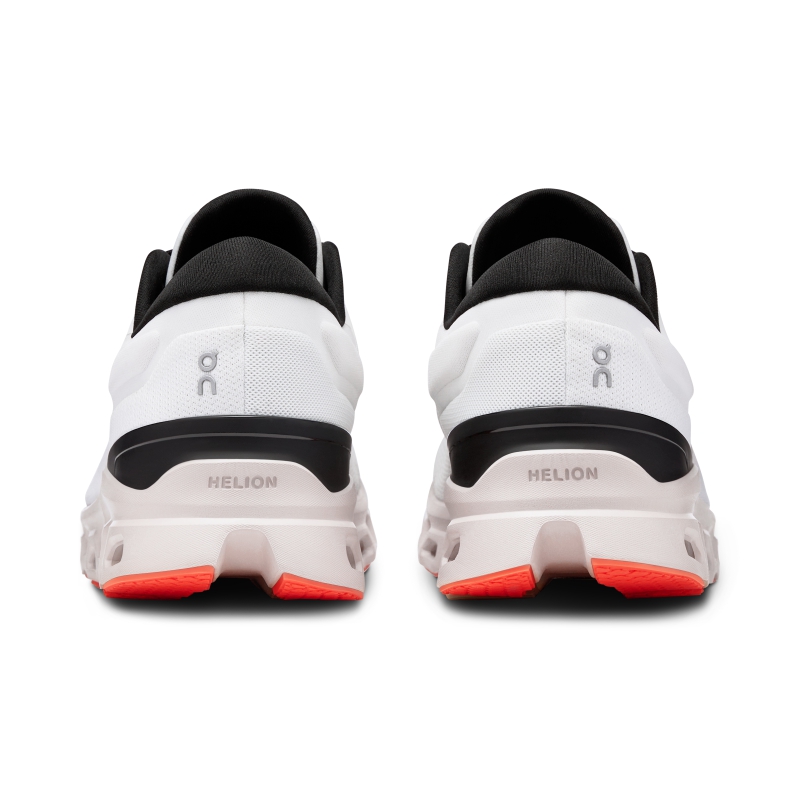 Chaussures Running Route On Cloudstratus 3 Blanche Marron  Homme  | WTS-1167137