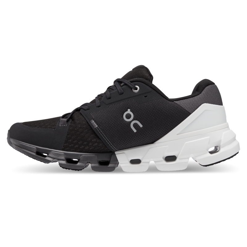 Chaussures Running Route On Cloudflyer 4 Noir Blanche  Homme  | MBQ-7412356