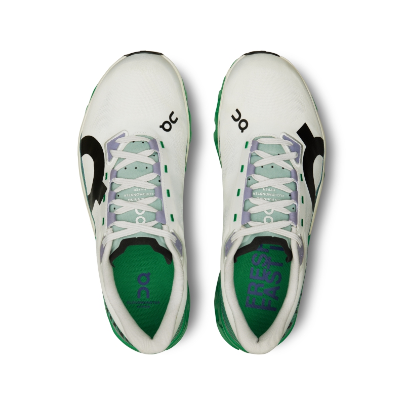 Chaussures Running Route On Cloudmonster Hyper Menthe  Homme  | OPO-0311951