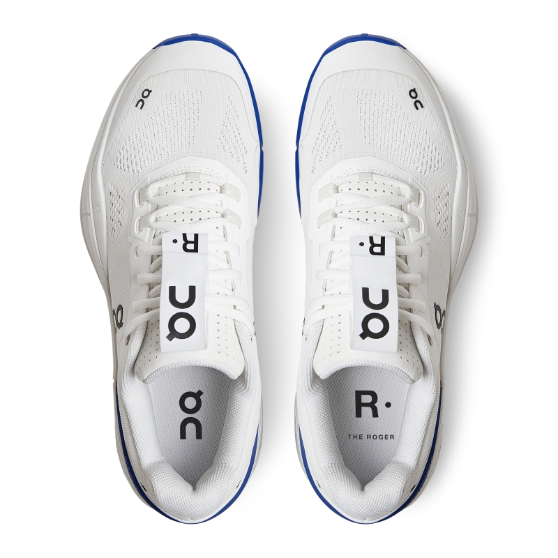 Chaussure Tennis On THE ROGER Pro Blanche Indigo  Homme  | YXO-9401614