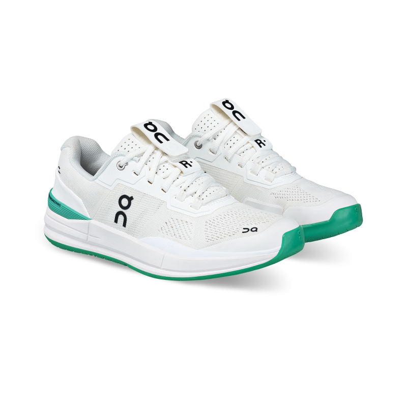 Chaussure Tennis On THE ROGER Pro Blanche Menthe  Homme  | IZZ-9776304