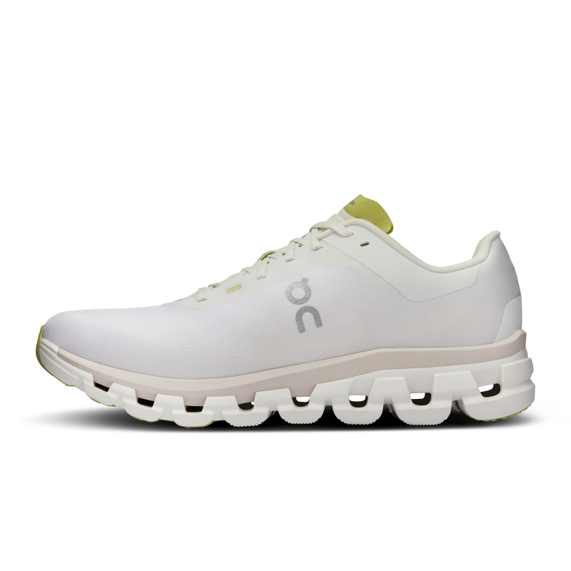 Chaussures Running Route On Cloudflow 4 Blanche Marron  Homme  | LME-8533639