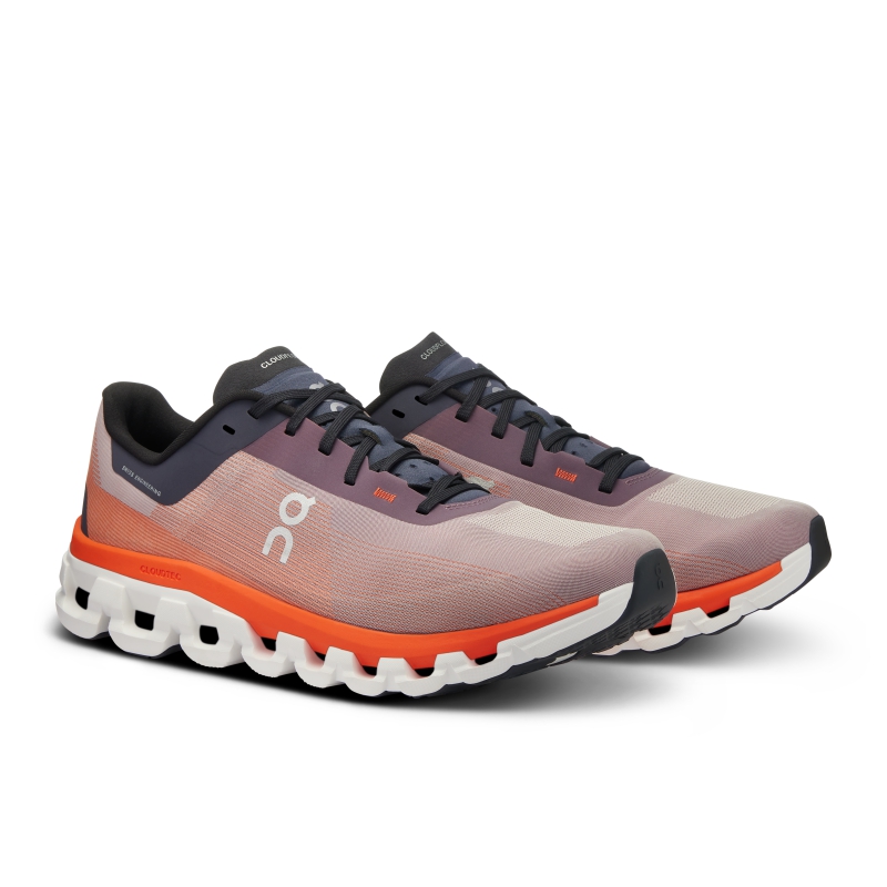 Chaussures Running Route On Cloudflow 4 Quartz  Flame  Homme  | XRC-6727533