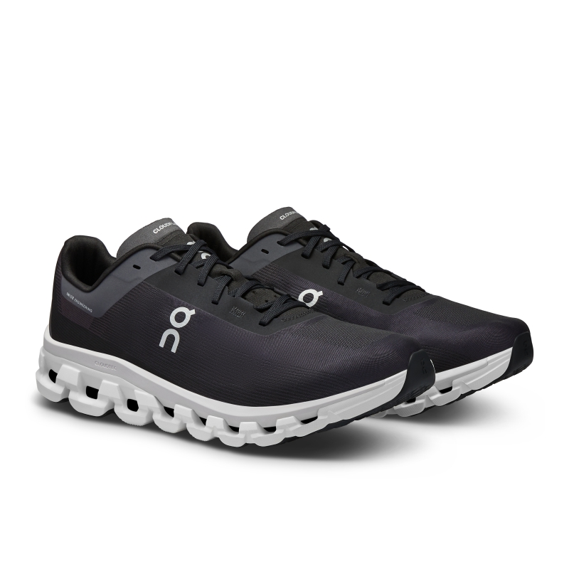 Chaussures Running Route On Cloudflow 4 Noir Blanche  Homme  | HPY-7435850