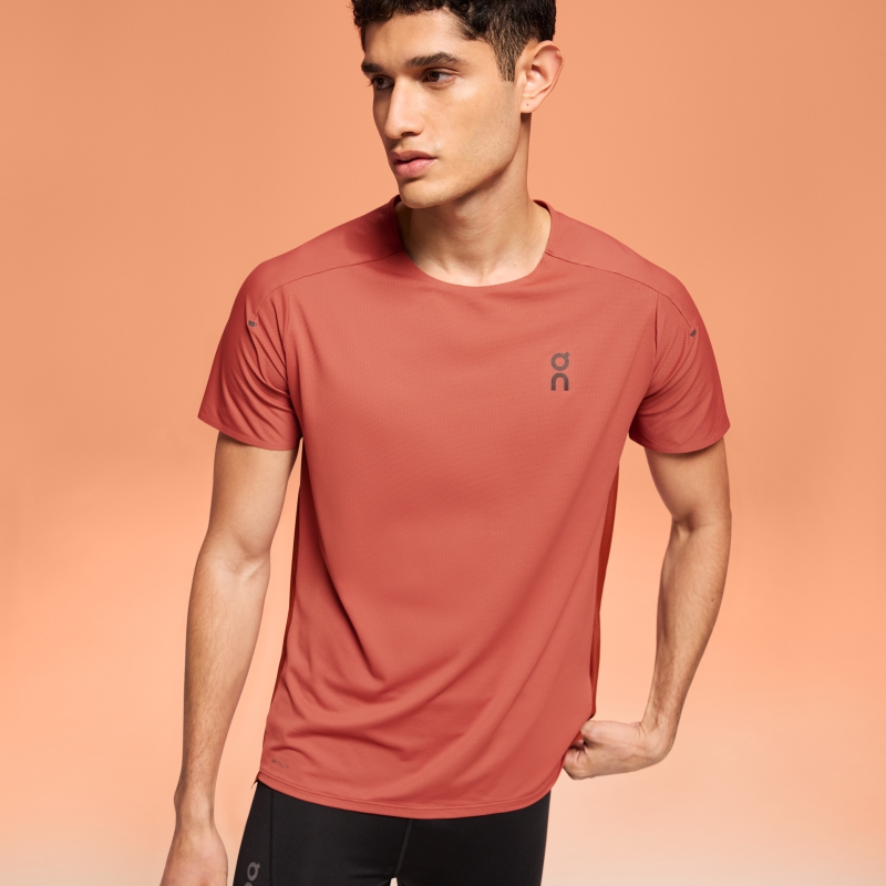 T-Shirt On Performance-T Auburn  Ruby  Homme  | MIG-4296540